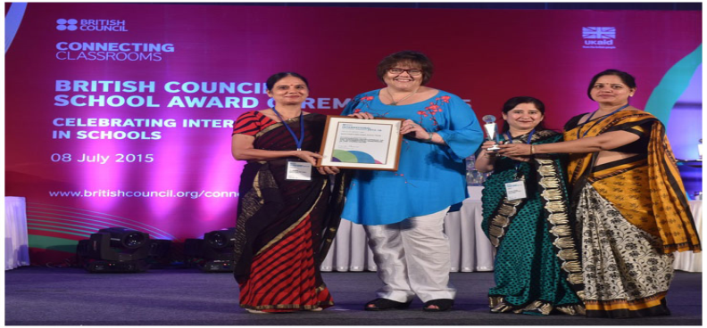 Awarded with International School Award, British Council 2015-20